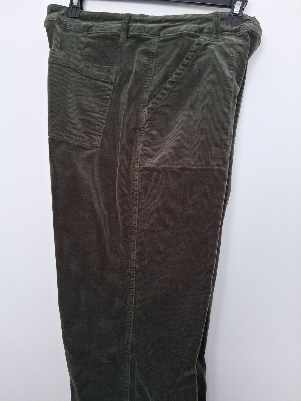 WomensTribal Olive Green Corduroy Pants